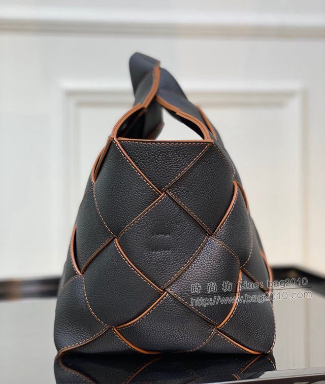 LOEWE包包 羅意威大號手提斜挎單肩Woven basket bag 羅意威編織籃子包 10118  tcl1423